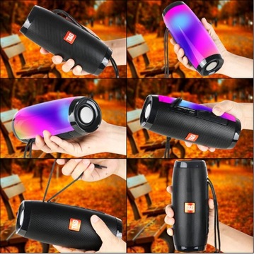 BOOMBOX Bluetooth-динамик мобильный USB-радио светодиодный MP3 беспроводной портативный