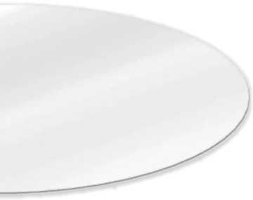 PLEKSA PLEKSI PLEXI 2 mm OKRĄGŁA 30 cm do lampy