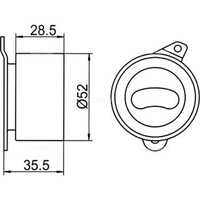фото thumb №4, Gmb-japan gt20010 натяжитель ремень распределительного вала