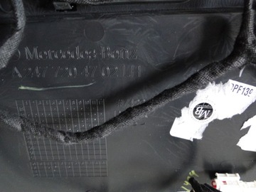 фото thumb №12, Mercedes glb x247 247 amg оббивка боковина двері передні ліві червона nić