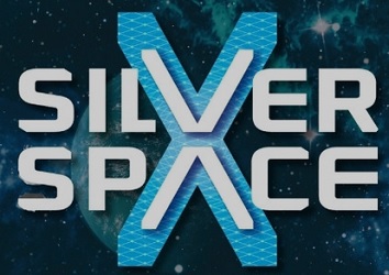 Пакеты для мусора с лентой PACLAN Silver Space, прочные, гибкие, 60л - 10 шт.