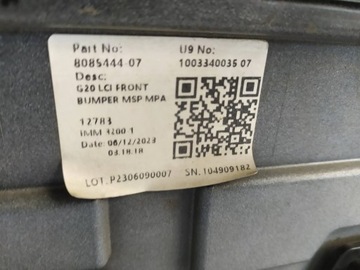 фото thumb №16, Бампер перед bmw 3 g20 g21 рестайлинг lci м-пакет