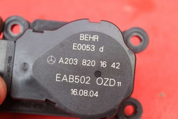 фото thumb №5, Моторчик нагревателя a2038201642 mercedes cls c219 w219 3.5 v6 272 km