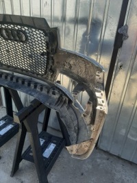 Бампер перед bez решётка audi a3 8p lift 08-12 цвет lx7w s-line с Разборки, фото thumb