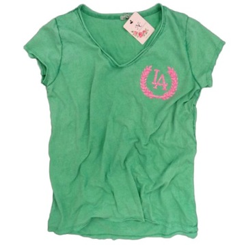 Włoska tshirt OMBRE cieniowany dekatyzowany herb