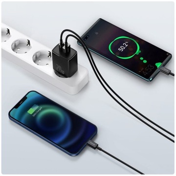 ŁADOWARKA SIECIOWA SZYBKA USB USB-C 20W PD BASEUS