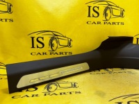 Накладка порог led задняя коричневая df3 левая audi a8 d4 long Оригинал, фото thumb