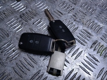 фото thumb №7, Kia picanto ii замок запалювання 2x ключ pilot оригінал 2016r