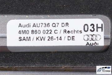 фото thumb №8, Audi q7 рейлинги крышные 4m0860021c 4m0860022c рейлинг 4m0 860 021 c 4m0 860