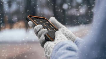 HAMMER IRON 5 с ночным видением IP68 Аккумулятор 6320 мАч Черный + зарядное устройство и чехол