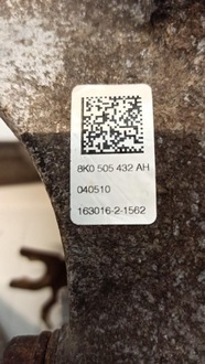 фото thumb №8, Audi a5 8t поворотный кулак правый задняя 8k0505432ah