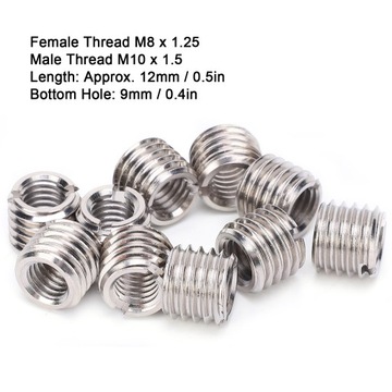 TULEJKI ZERWANY NAPRAW GWINT M8X1.25X12MM