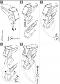 фото thumb №7, Подлокотник с адаптер do fiat punto evo, 2009-2018, arm2-black