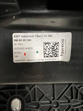 фото thumb №6, Audi q4 e-tron панель консоль оригинал 89b857001