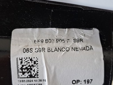 фото thumb №9, Крышка заливка топлива замок крышка ls9r бензин seat arona fr рестайлинг 24r 9.032km