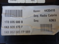 фото thumb №12, Vw scirocco iii 2.0 tsi tfsi 08-14 лічильник прилади 1k8920970f