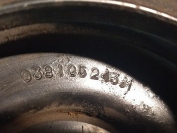 фото thumb №5, Колесо ременное - vw audi - 1.6 tdi cay | 038105243m