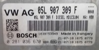 фото thumb №3, Комп'ютер блок керування двигуна vw transporter t6 2.0 tdi 0281036670 05l907309f