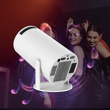 Проектор Hy300 4K Android 11 Wifi6 200 ANSI H713 BT5.0 1080P Домашний кинотеатр