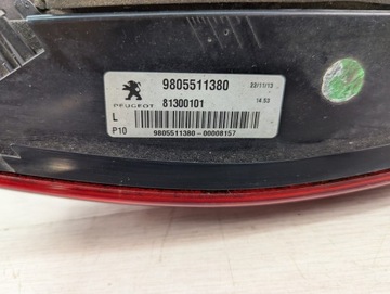 фото thumb №7, Лампа лівий зад peugeot 3008 9805511380