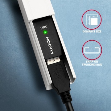 ADR-210B USB 2.0 A-M -> B-M Активный кабель