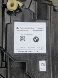 Купити Bmw x5 g05 x6 g06 рестайлінг  full led shadow line фара правий передня перед, фото thumb