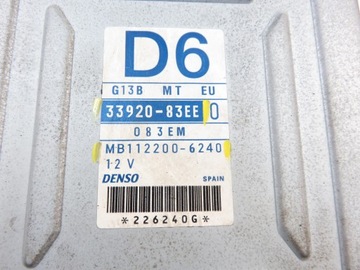 фото thumb №6, Блок керування suzuki wagon r+ 1.3 3392083ee