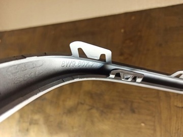 фото thumb №8, Планка бампера зад права audi rs4 b9 срібна