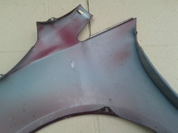 фото thumb №8, Крыло правый перед переднее mitsubishi grandis 2003-2011 бордовый p12