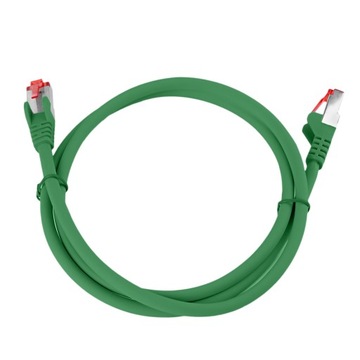 Кабель локальной сети RJ45 CAT 6 S/FTP AWG27 LSZH зеленый 2 м
