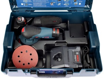 SZLIFIERKA MIMOŚRODOWA GEX 12V-125 BOSCH 2x2,0Ah