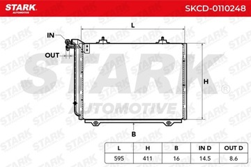 фото thumb №8, Stark skcd-0110248 радіаторів кондиціонера bez осушувача