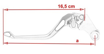 ДЛИННЫЕ РУЧКИ 5D спортивные золотые рычаги с ЧПУ
