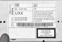 фото thumb №4, Радіо радіопрогравач dvd 800 cd zux navi 13337253 opel insignia a 08-14