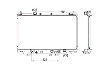 фото thumb №1, Nrf радіатор honda stream 01- nrf