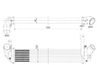 фото thumb №1, Nrf интеркулер renault kangoo 05-08 1,5dci nrf