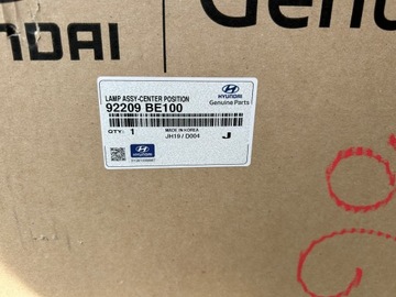 фото thumb №16, Hyundai kona ii 23 24 25 лампа drl led 92209-be000 92209-be100 оригинал