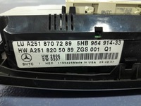 фото thumb №7, Mercedes r w251 панель перемикач кондиціонера обдув a2518707289