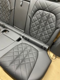 фото thumb №11, Сидіння диван тунель оббивка шкіра чорна клапан bmw x5 g05 lci ідеал eu