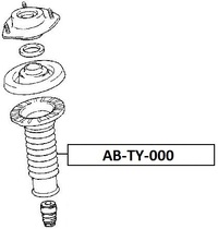 фото thumb №3, Защита амортизатора lexus rx300/330/350 -08 перед