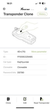 фото thumb №8, Ключ ключ pilot kia sportage iv tucson iv 95430-d9200 jak новый