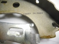 фото thumb №7, Гальмівні колодки гальмівні задня fiat idea kager 34-0683