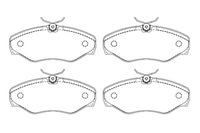 фото thumb №1, Breck тормозные колодки тормозные nissan primastar dci 150 x