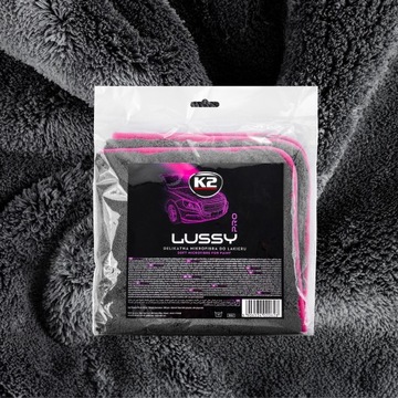 K2 LUSSY PRO 40X40CM ПОЛОТЕНЦЕ ИЗ МИКРОФИБРЫ ДЛЯ ПОЛИРОВКИ КРАСКИ АВТОМОБИЛЯ