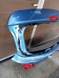 фото thumb №2, Opel corsa e крышка багажника задняя задняя 5d