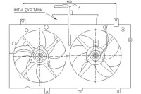 Купити Nissens вентилятор радіатора з корпус mazda 6 1, фото thumb