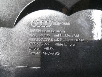 фото thumb №8, Планка накладка крышки audi rsq8 sq8 4m8 зад