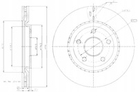 фото thumb №1, Гальмівні диски ham. 2szt fiat p. freemont 2.0 jtd 2.4-3.6