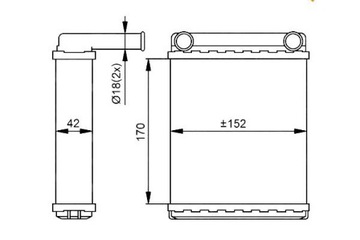 фото thumb №1, Nrf отопитель mercedes sprinter 95- з отопление