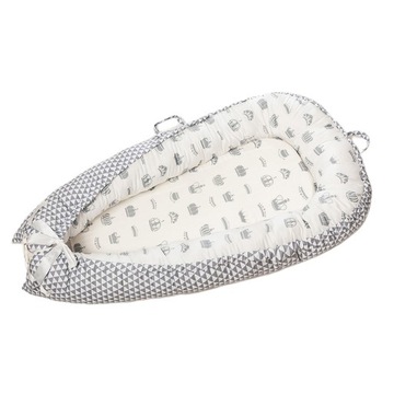 Складная дорожная кроватка Baby Cotton Crown_Wh